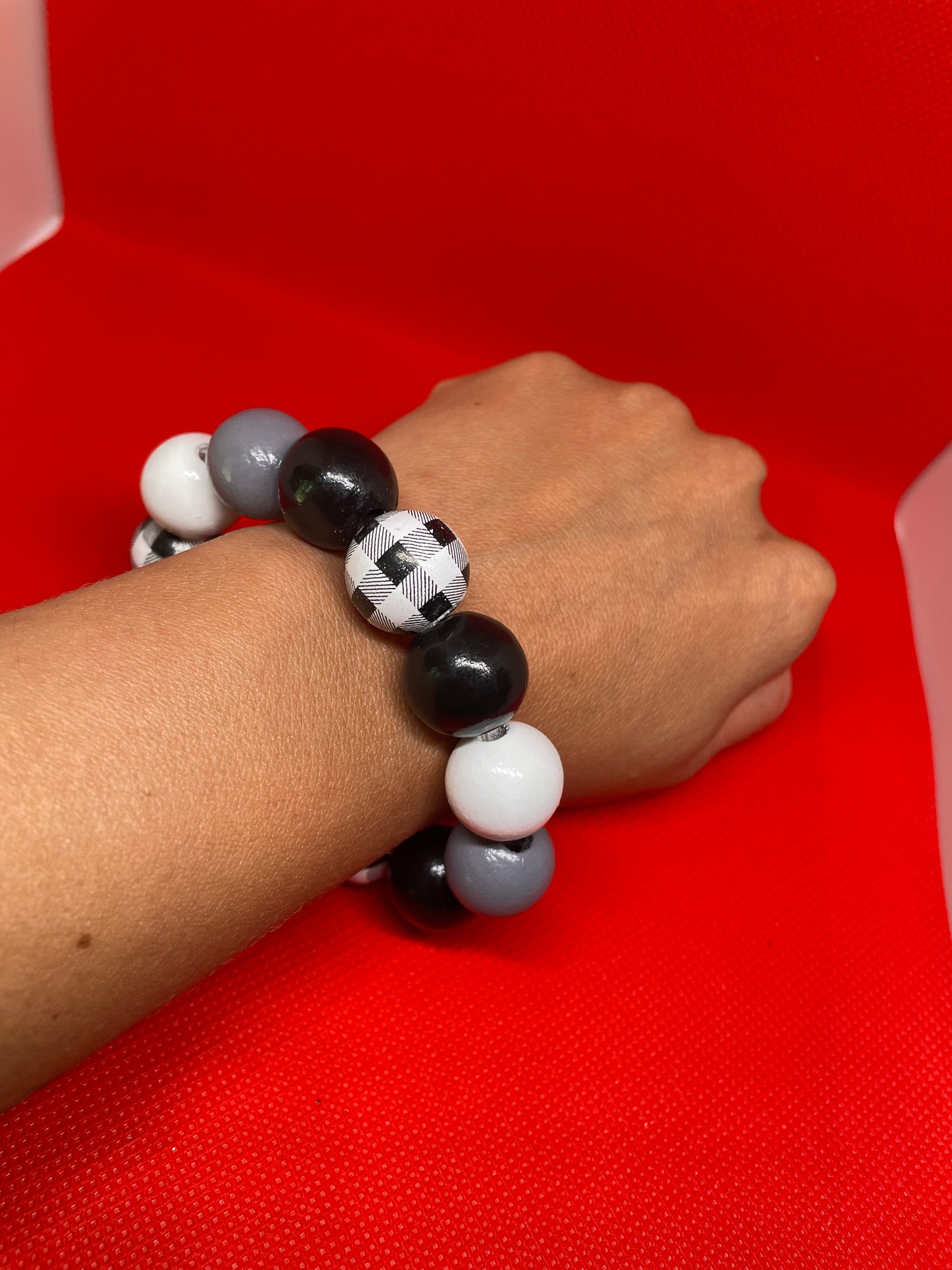 Grey Pattern Bracelet Limited Edition!